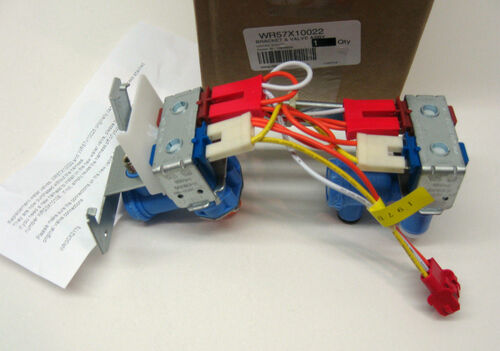 WR57X10022 Genuine GE Refrigerator Ice Water Solenoid Valve AP2071734 PS304364