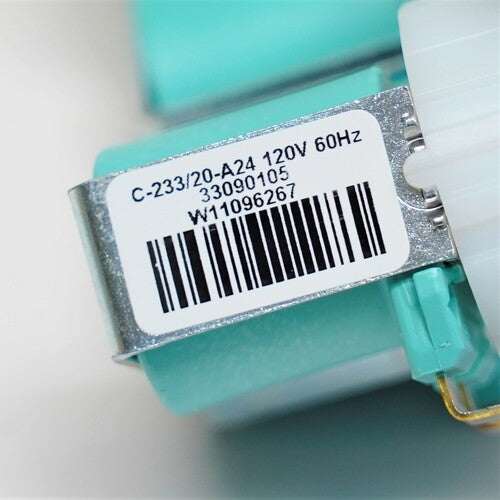 W11165546 for Whirlpool Washer Washing Machine Water Solenoid Inlet Valve 4 Coils