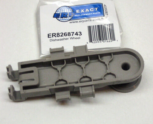 Dishwasher Wheel and Mount for Whirlpool WP8268743 AP6012252 PS11745459