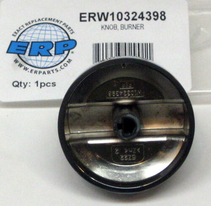 Gas Cooktop Range Burner Knob for Whirlpool Kitchenaid W10324398 AP5631314 PS3654555