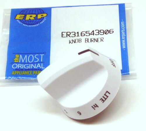 Gas Range Burner Knob for Electrolux Frigidaire 316543906 AP4527350 PS2581846