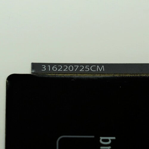 316220725 for Electrolux Frigidaire Range Oven Control Overlay