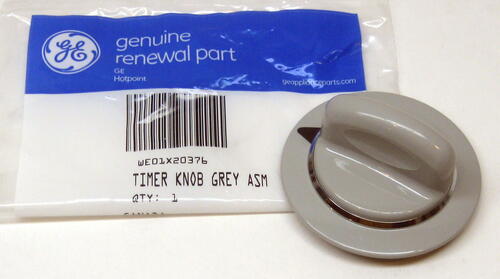 GE Dryer Timer Knob Gray WE01X20376 AP5805161 PS8769913