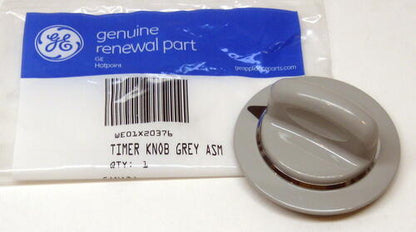 GE Dryer Timer Knob Gray WE01X20376 AP5805161 PS8769913