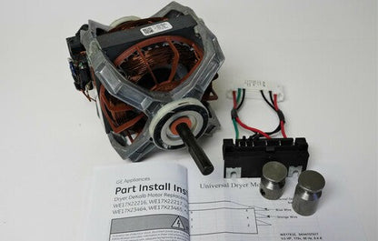 WE17X10010 Genuine GE Dryer Motor with Pulley