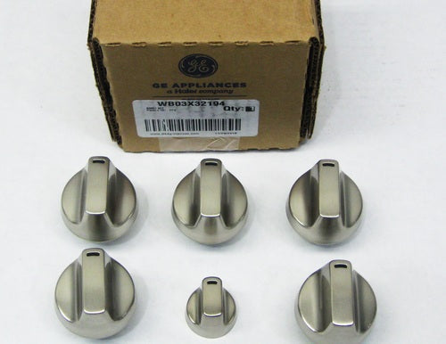 GE Oven Range Knob Kit WB03X32194 (WB03X25889)