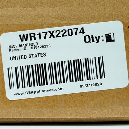 General Electric WR17X22074 Refrigerator MWF BiPass Manifold and Tubes Asm GE