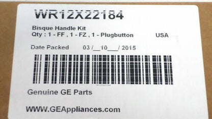 WR12X22184 GE Refrigerator/Freezer Bisque Door Handle Kit AP5949287 PS9864031