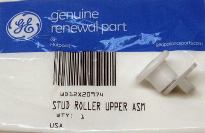 Dishwasher Upper Rack Roller GE WD12X20974 (1 each of WD12X10186 WD12X10335)