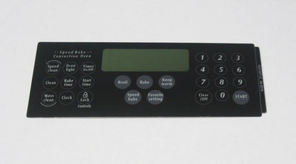 Oven Clock Overlay Pad 316419704 for Electrolux Frigidaire ERC Range Control