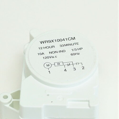 Choice Parts WR09X10041 for GE Refrigerator Defrost Timer WR9X10041
