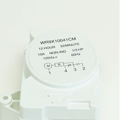 Choice Parts WR09X10041 for GE Refrigerator Defrost Timer WR9X10041