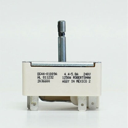 Choice Parts DG44-01009A for Samsung Range Surface Element Infinite Burner Switch
