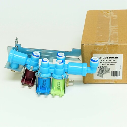 Water Inlet Valve for Electrolux Frigidaire Refrigerator 242253002 AP5669874 PS7321353