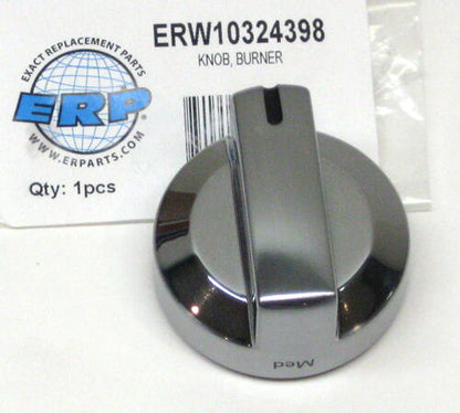 Gas Cooktop Range Burner Knob for Whirlpool Kitchenaid W10324398 AP5631314 PS3654555