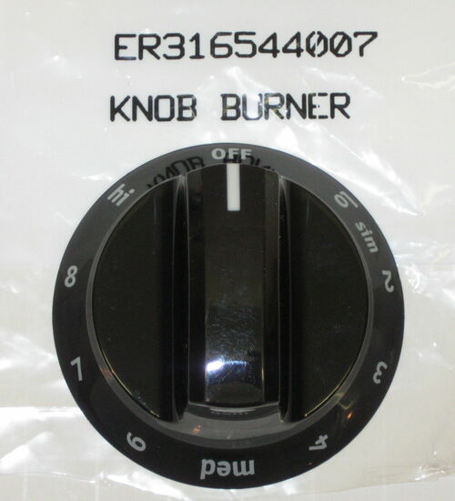 Cooktop Range Burner Knob for Electrolux 316544007 AP4560389 PS2581852