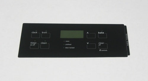 Oven Clock Overlay Pad 316419140 for Electrolux Frigidaire ERC Range Control