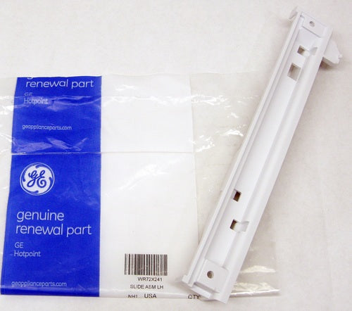 WR72X241 Genuine GE Refrigerator Drawer Slide Rail Left Side AP2073485 PS306945