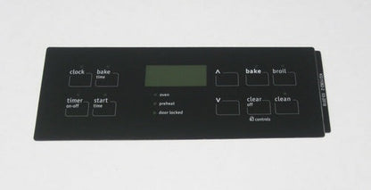 Oven Clock Overlay Pad 316419141 for Electrolux Frigidaire ERC Range Control