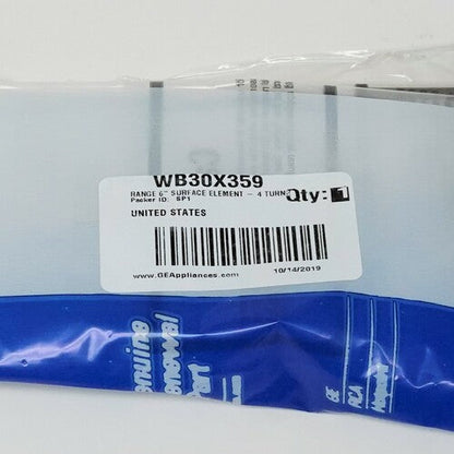 WB30X359 Genuine GE Electric Range 6 Element Burner Calrod AP2027832 PS244055