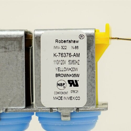 Choice Parts 67006322 for Whirlpool Maytag Refrigerator Water Solenoid Inlet Valve Pump