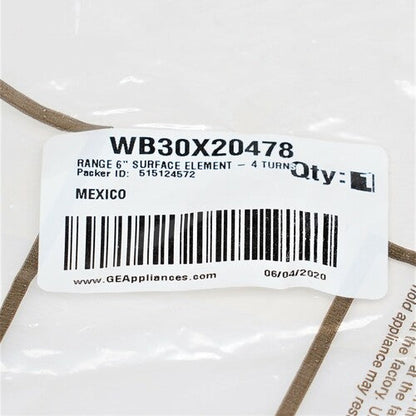 GE Range Top Burner Element 6 Small WB30X20478 AP5803581 PS8768334