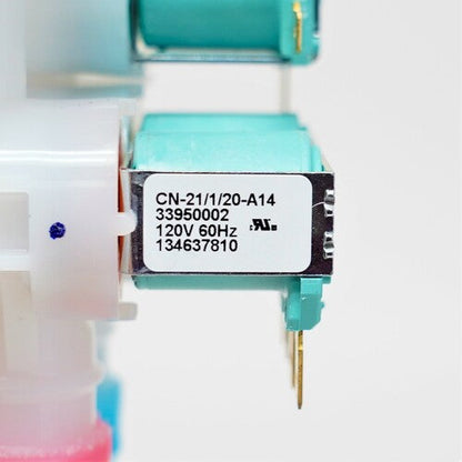 134637810 for Electrolux Frigidaire Washer Water Inlet Solenoid Valve