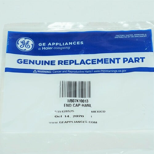 GE Oven Door Handle End Cap Black WB07K10013 AP2017040 PS228342