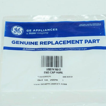 GE Oven Door Handle End Cap Black WB07K10013 AP2017040 PS228342