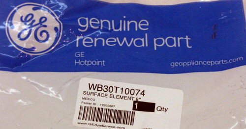 WB30T10074 GE Range Stove Large 8 Unit Burner Calrod Element PS243922 AP3186376