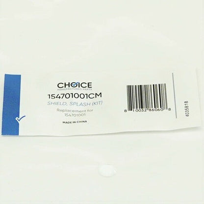 Dishwasher Splash Shield for Electrolux Frigidaire 154701001 (2 per package)