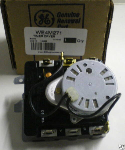 WE4M271 Genuine GE Dryer Timer Control NEW
