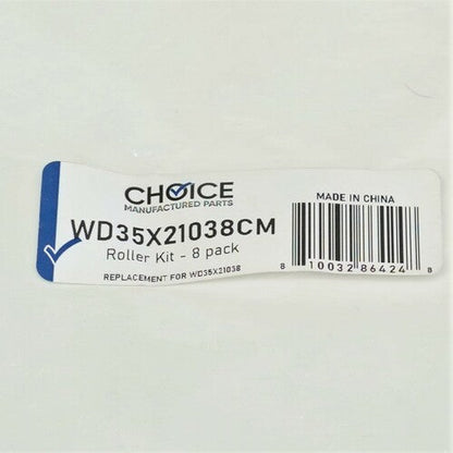 Choice Parts WD35X21038 for GE Dishwasher Lower Rack Roller Kit