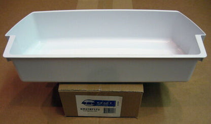 WP2187172 for Whirlpool Refrigerator Door Bin Shelf White AP6006028 PS11739091