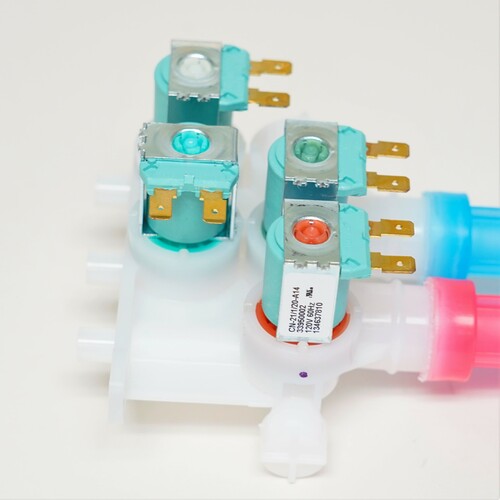 134637810 for Electrolux Frigidaire Washer Water Inlet Solenoid Valve