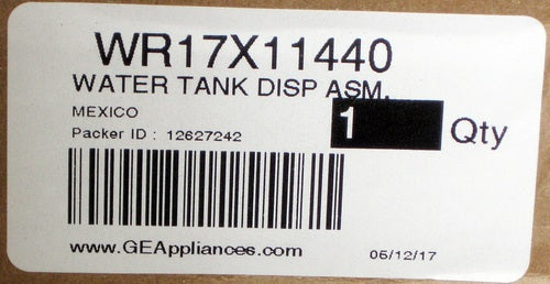 GE Refrigerator Water Tank Assembly WR17X11440 AP3205548 PS783769