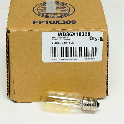 GE WB36X10328 Microwave Light Bulb Lamp 40 Watt Intermediate Base