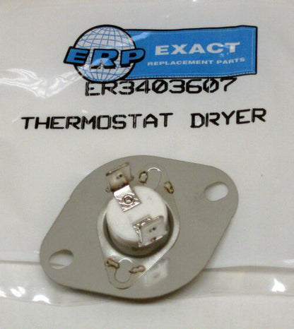 WP3403607 for Whirlpool Kenmore Dryer Thermostat AP2946932 PS346453 for Stack Unit