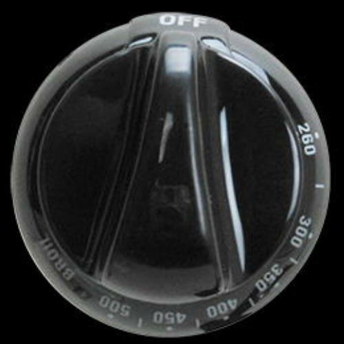 WB03K10159 for GE Range Oven Thermostat Knob Black AP3775476 PS952152