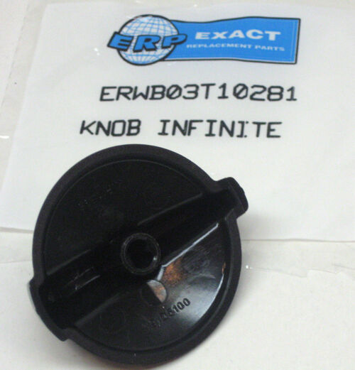 WB03T10281 for GE Stove Range Burner Knob Black PS2321073 AP4315608