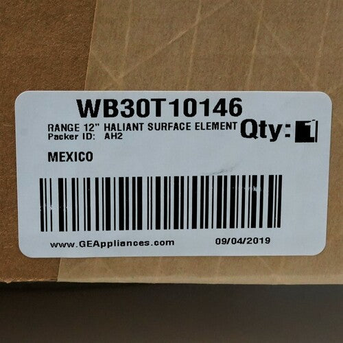 WB30T10146 GE Range Glass Smooth Top Burner Element 12 AP4484423 PS2370249