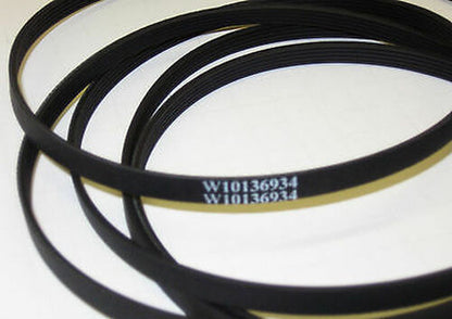 W10136934 Dryer Belt for Whirlpool Maytag also for AP4371042 PS2347849