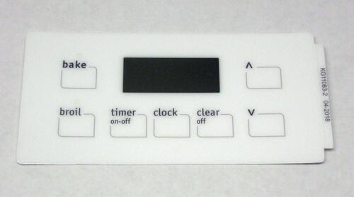 Oven Clock Overlay Pad 316220722 for Electrolux Frigidaire ERC Range Control
