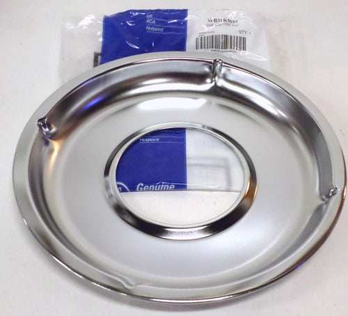 WB31K5037 Genuine GE Gas Range Aeration Drip Pan Chrome