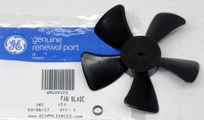 WR60X123 GE Refrigerator Evaporator Fan Blade w/ Clamp AP2071757 PS304693