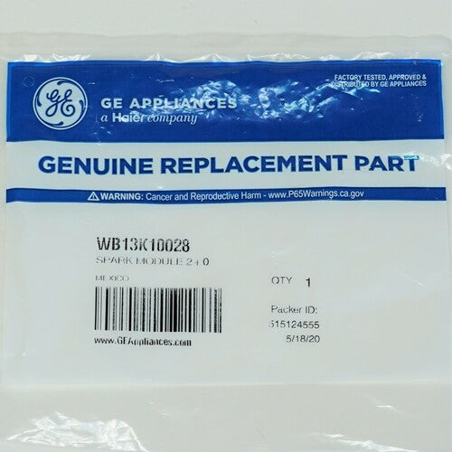 General Electric WB13K10028 Gas Oven Range Spark Module 2+0 GE