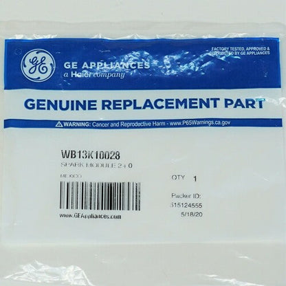 General Electric WB13K10028 Gas Oven Range Spark Module 2+0 GE