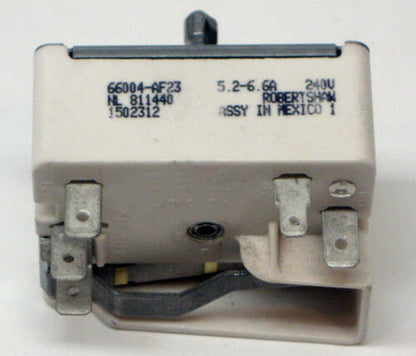 66004-AF23 for 3149404 Whirlpool Range Stove Burner Control Infinite Switch