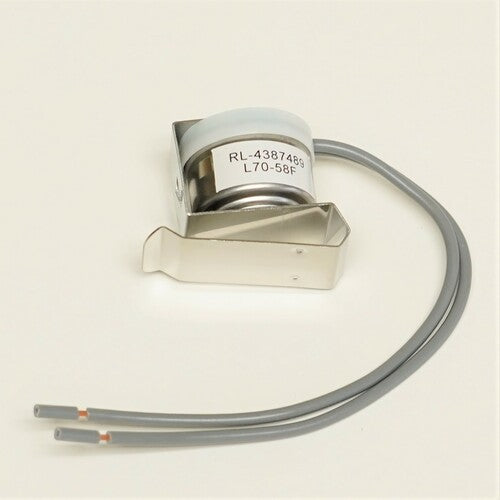 Choice Parts 4387489 for Whirlpool Refrigerator Defrost Thermostat L70-58