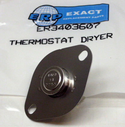 WP3403607 for Whirlpool Kenmore Dryer Thermostat AP2946932 PS346453 for Stack Unit